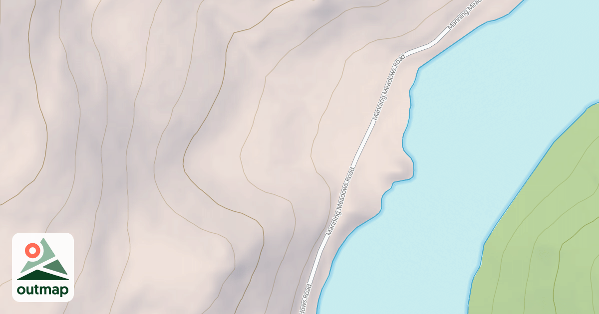 Map of 40083E