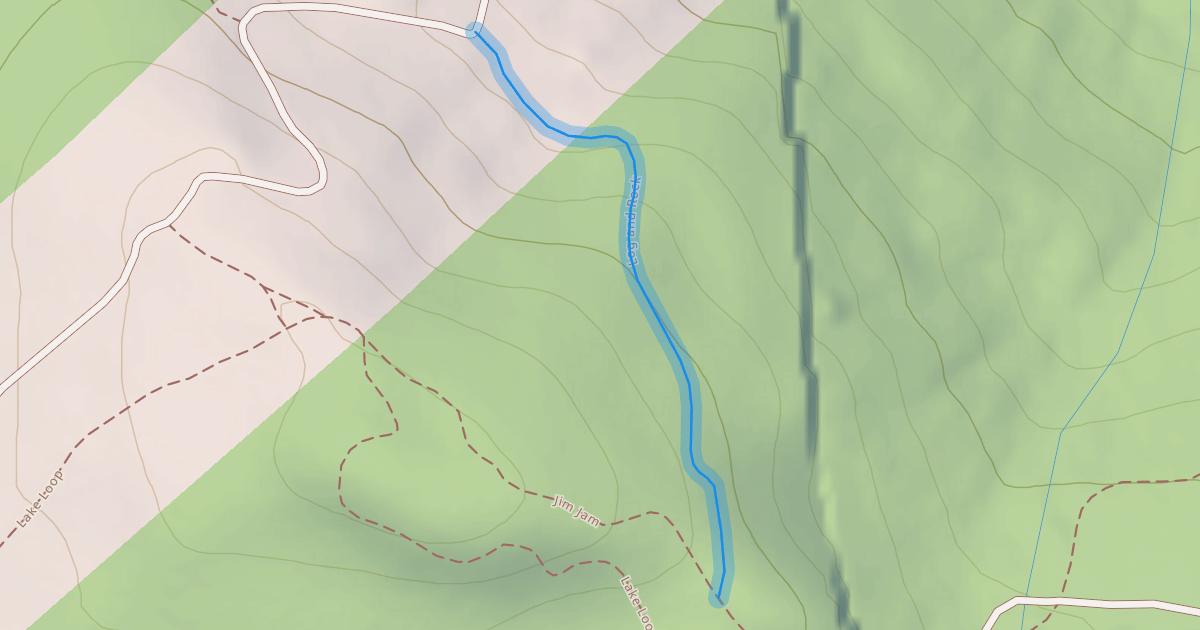 Map preview of Log and Rock