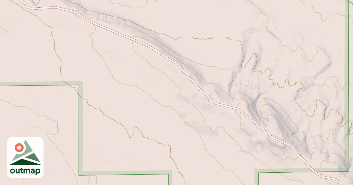 Map of 1200.A