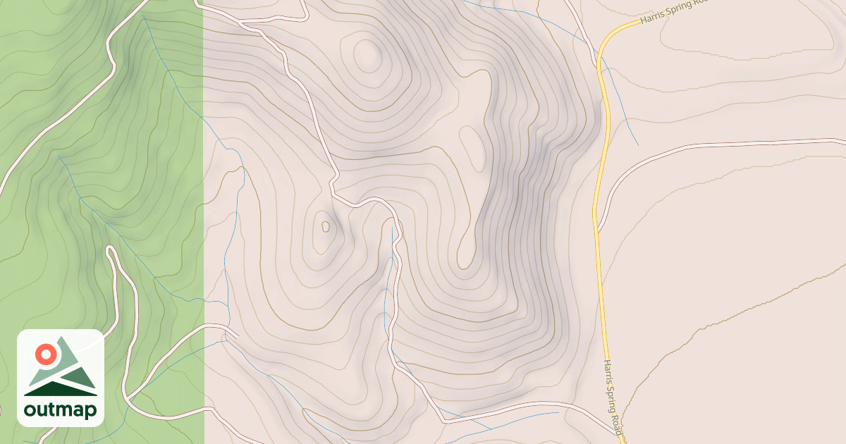 Map of BELNAP SPR BARTLE EA