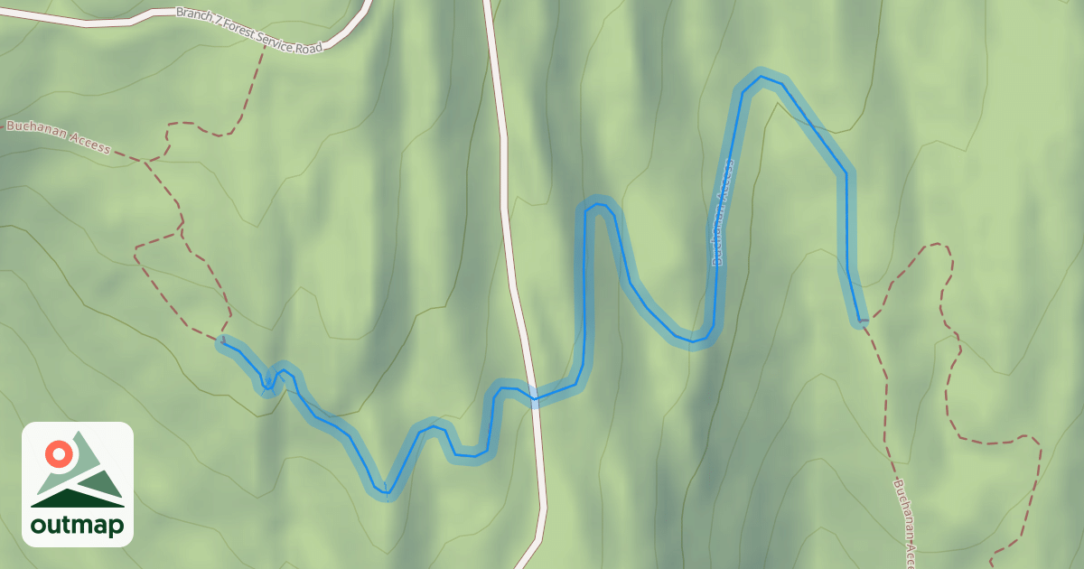 Map of Buchanan Access
