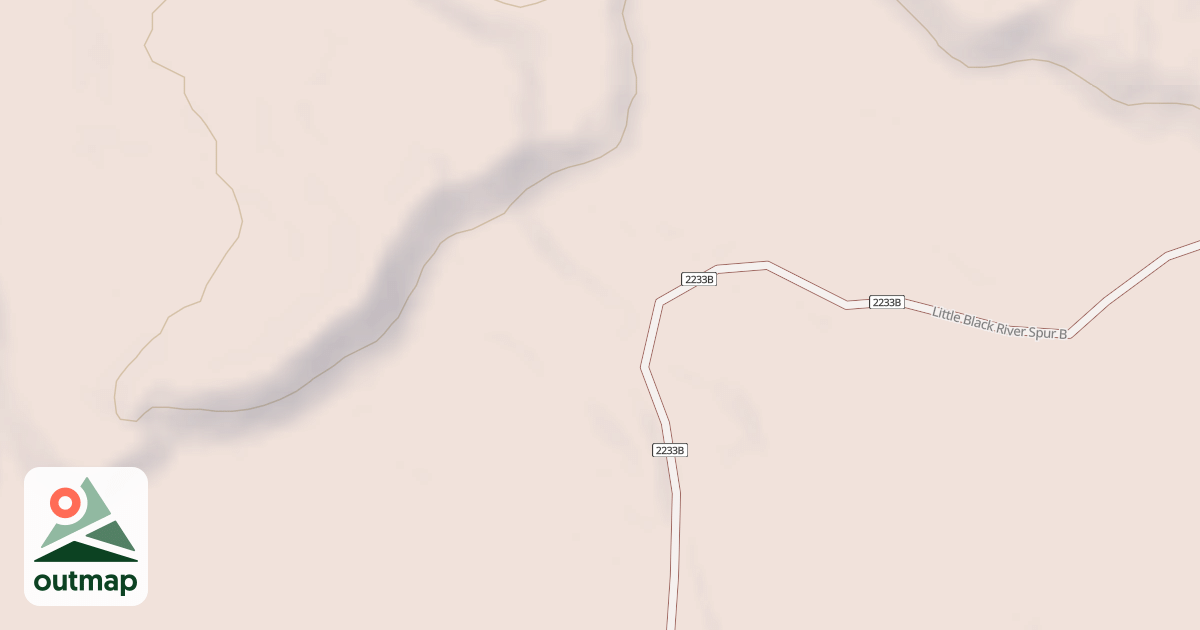 Map of 2233B SPUR R13G
