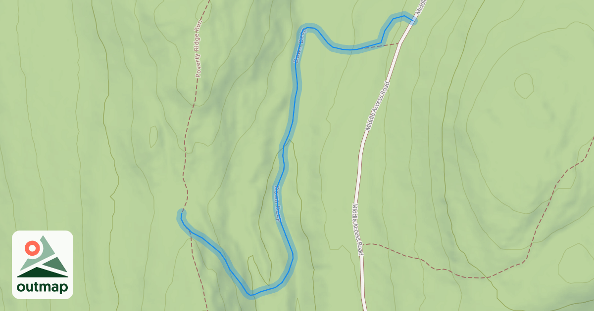 Map of Down Deep