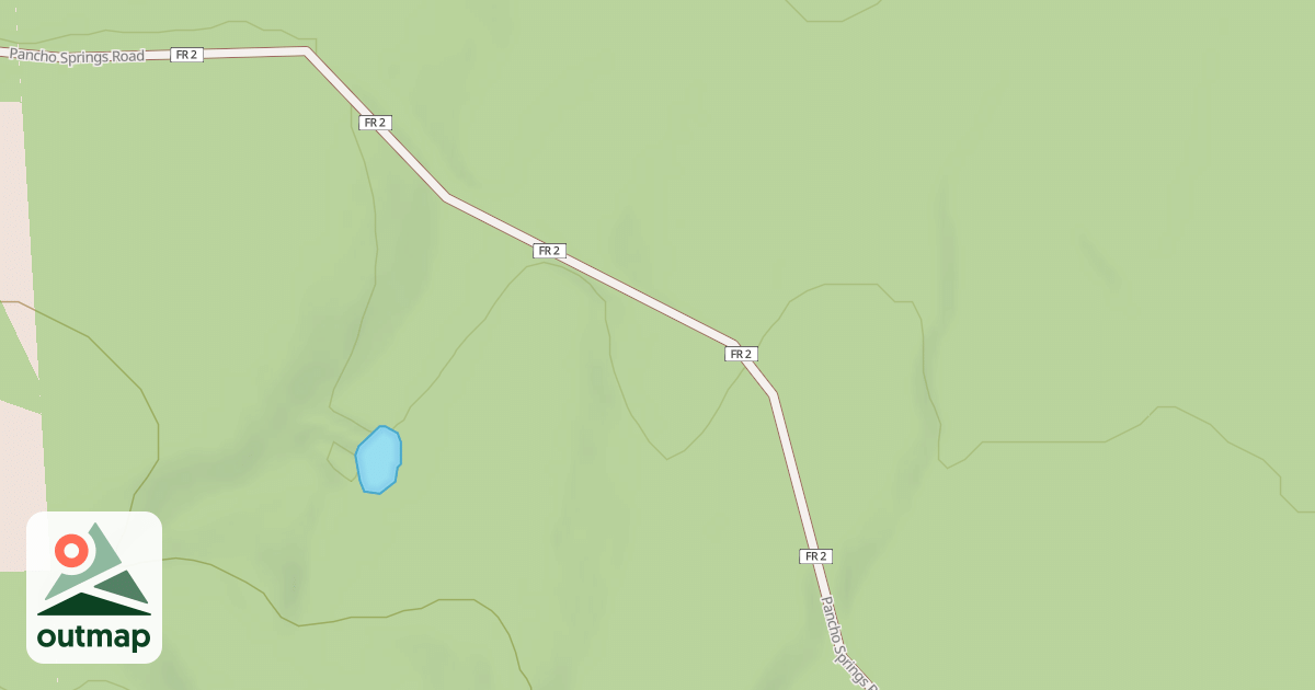 Map of PANCHO SPRINGS