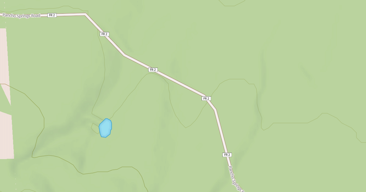 Map preview of PANCHO SPRINGS