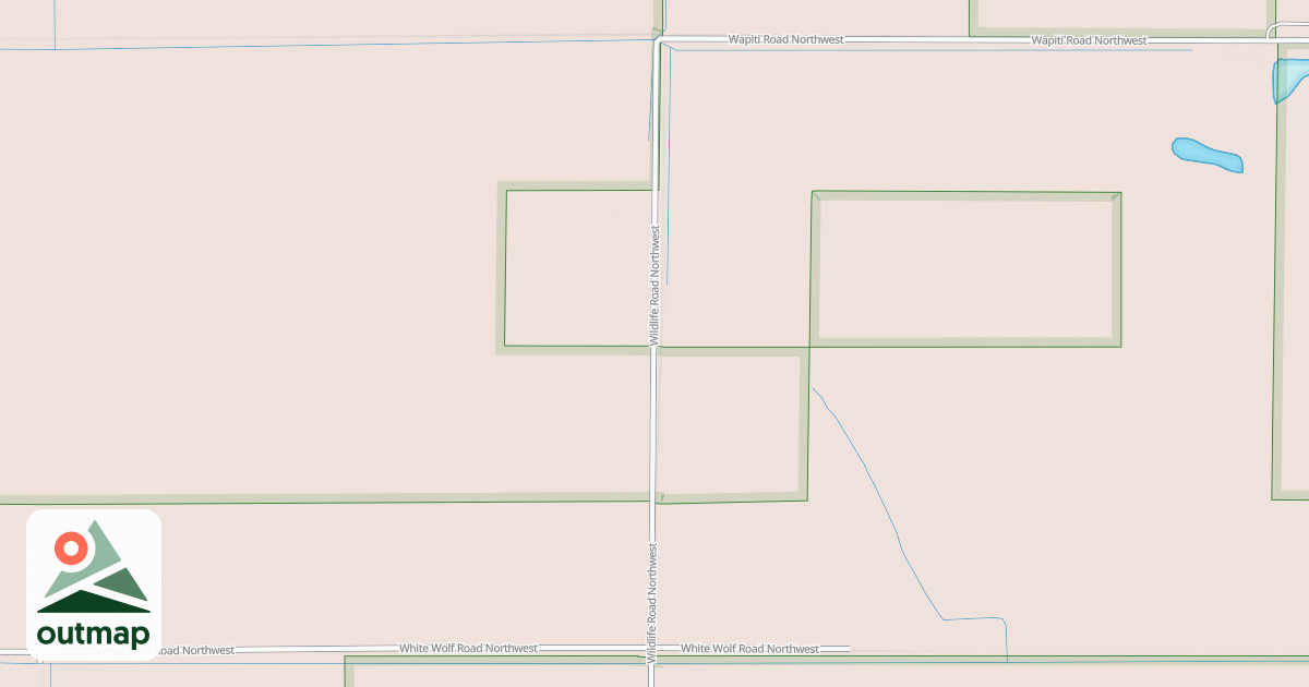 Map of Fourtown-Grygla Trail System