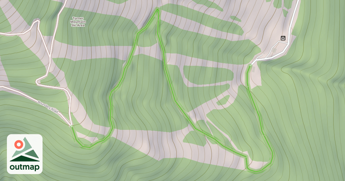 Map of Jeep Road