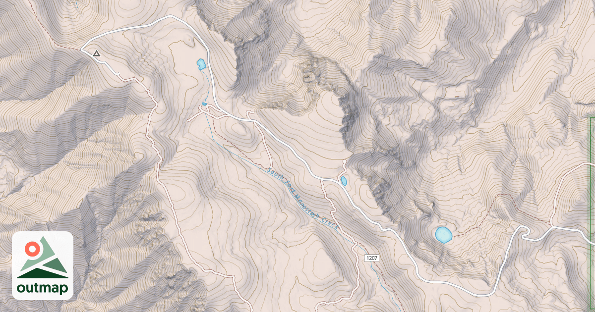 Map of MANASTASH