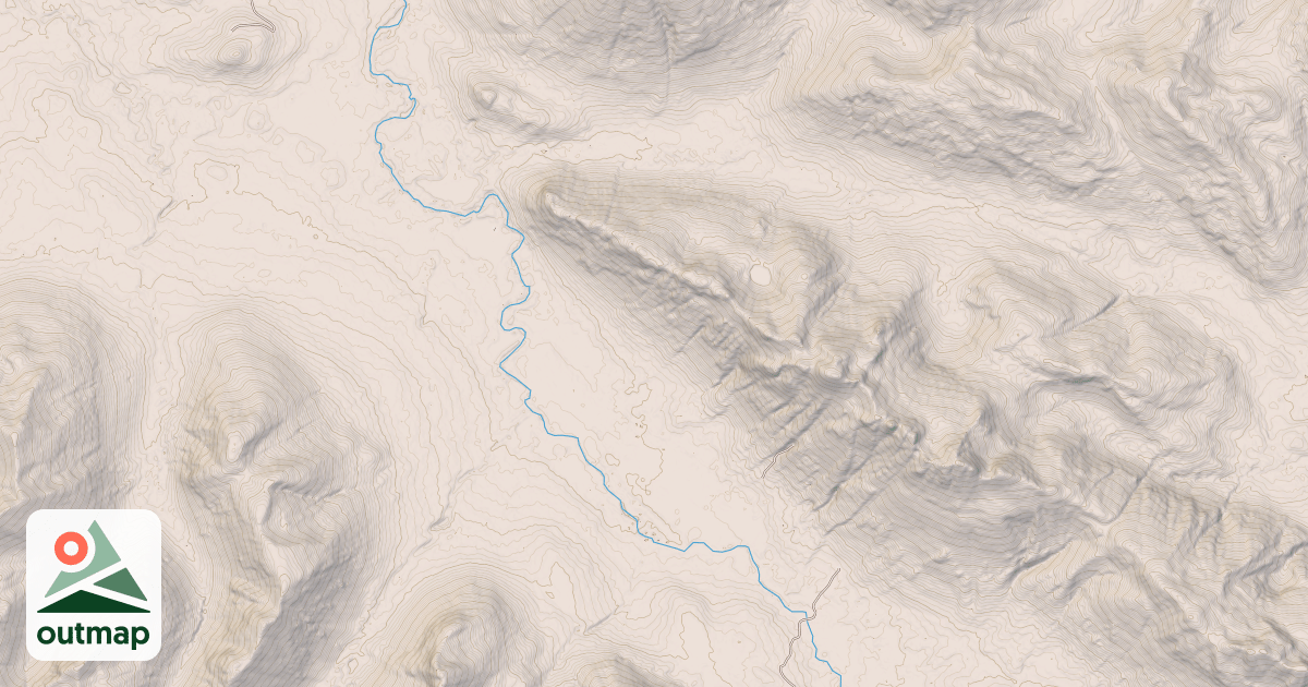 Map of GAME CREEK