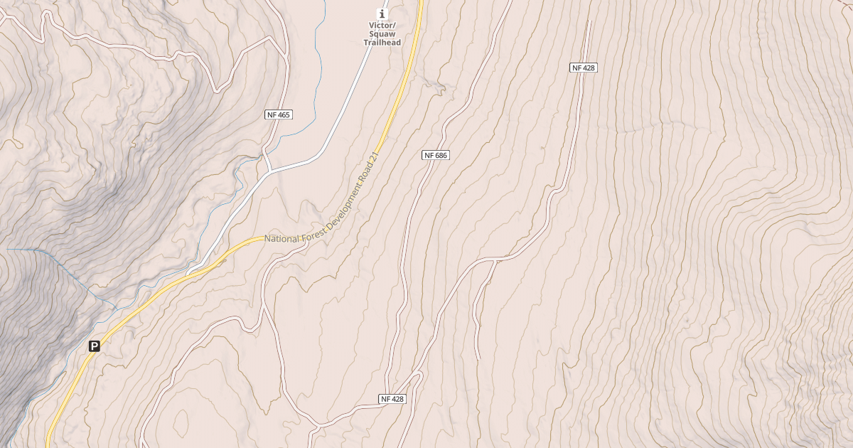 Map preview of HENDRICKS CREEK