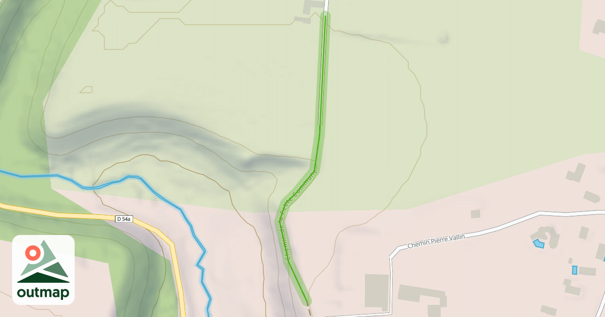 Map of Chemin de la Petite Commune