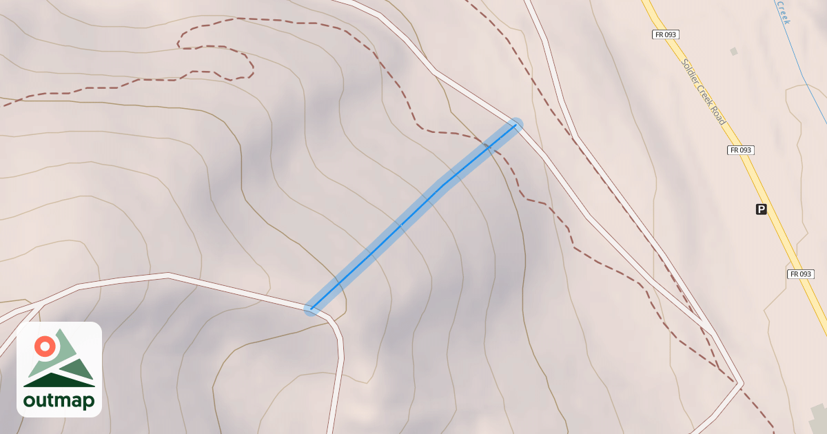 Map of Lower Palomino