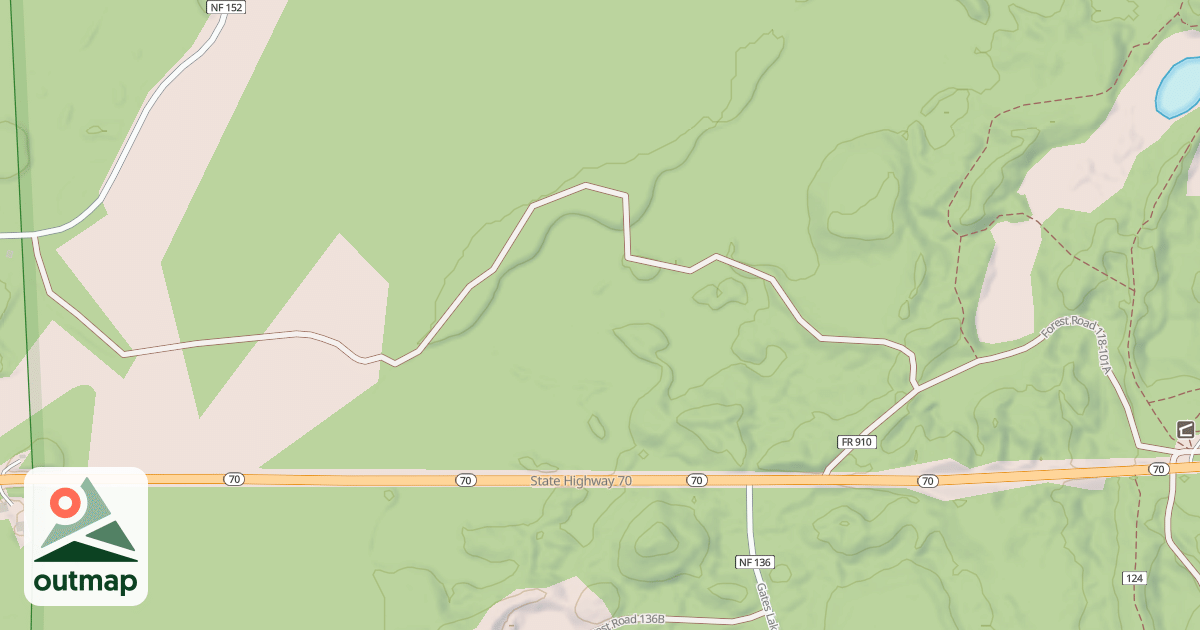 Map of Price County Snowmobile-101a