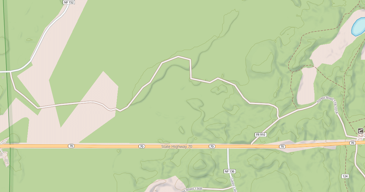 Map preview of Price County Snowmobile-101a