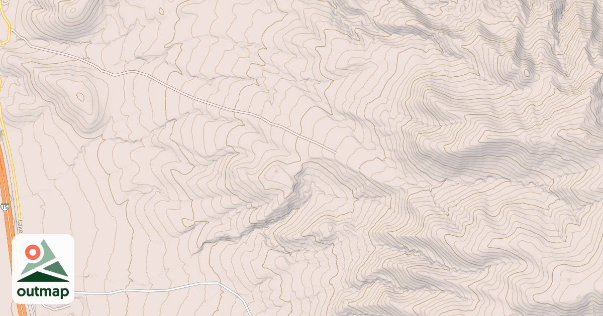 Map of BLM National GTLF Public Motorized Roads 2ed850aa-db13-4984-a059-3742c4b81717