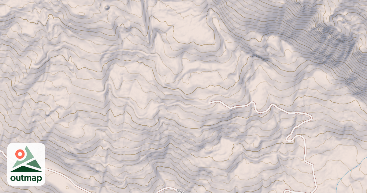 Map of HIDDEN CREEK