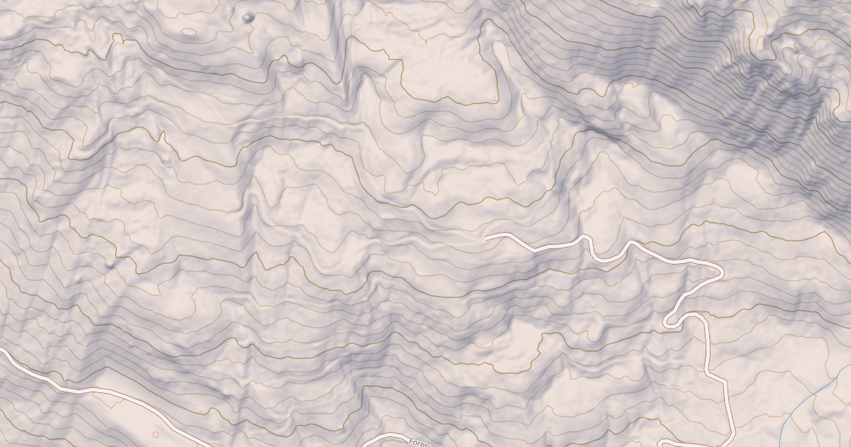 Map preview of HIDDEN CREEK