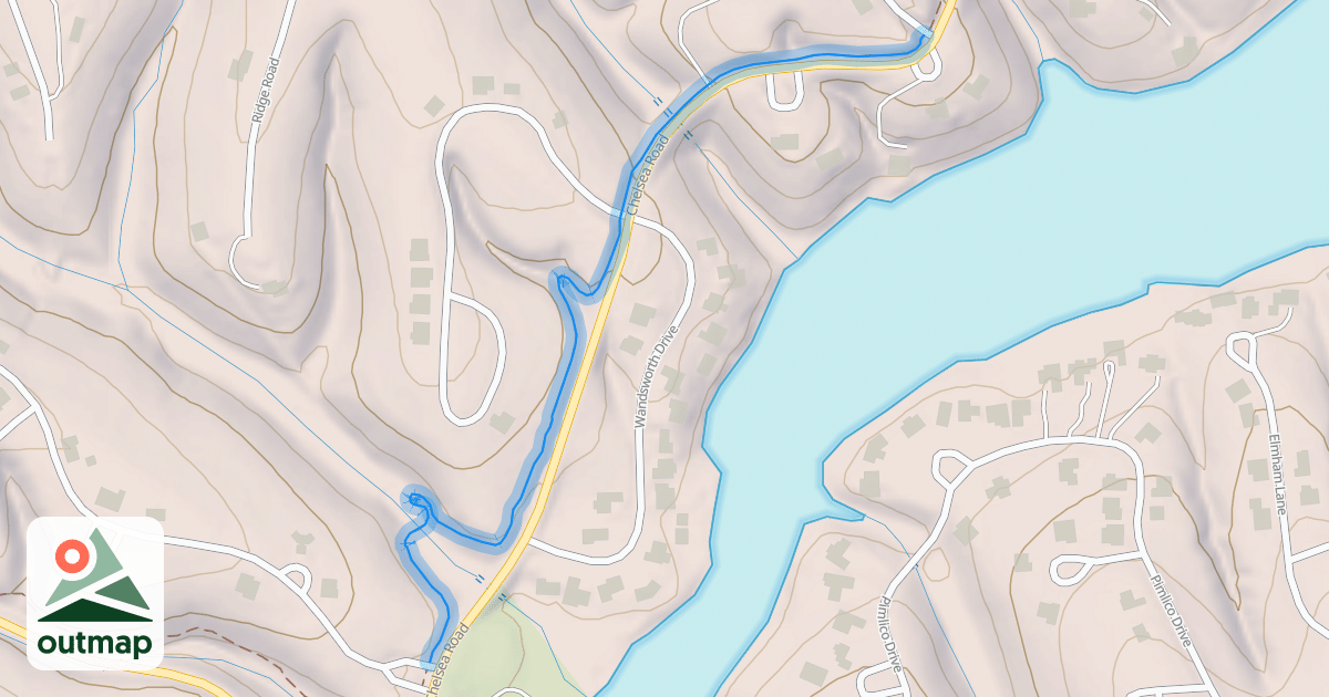 Map of Up Hill Both Ways