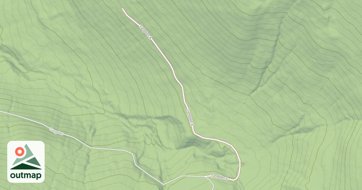 Map of TUNGSTEN A