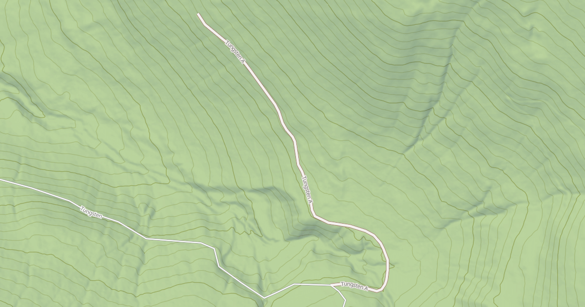 Map preview of TUNGSTEN A