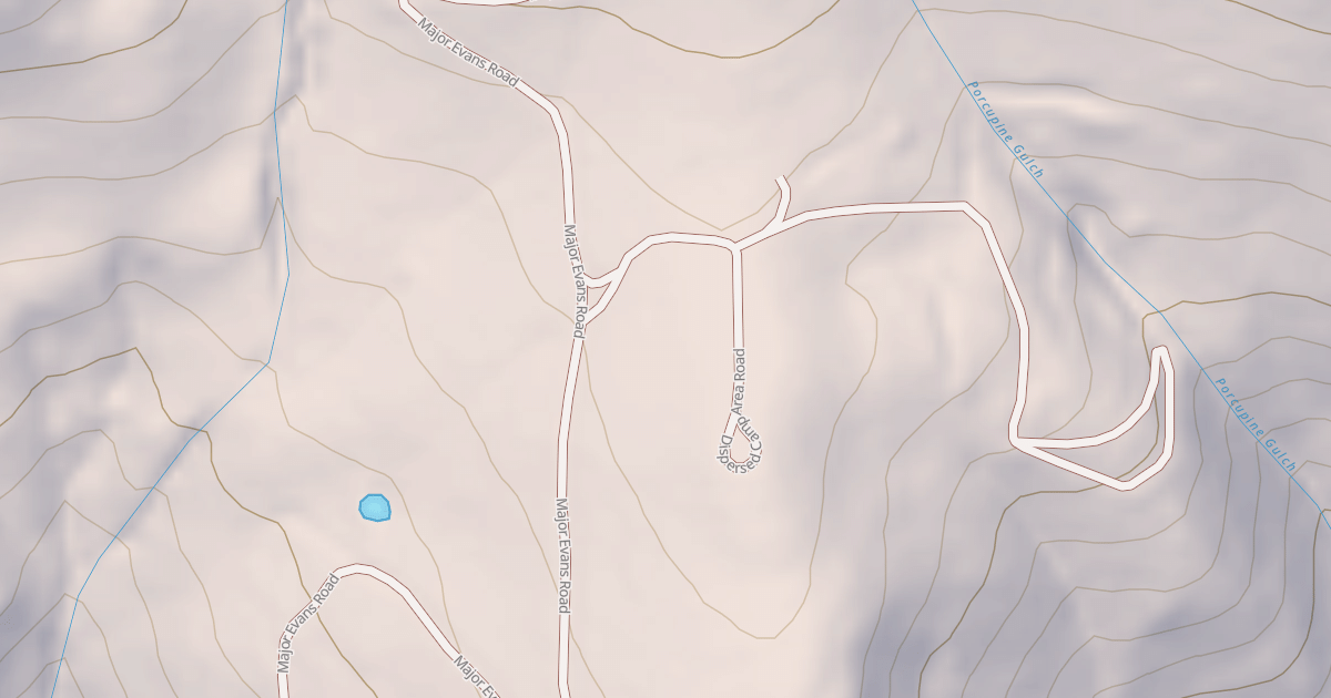 Map preview of DISPERSED CAMP AREA
