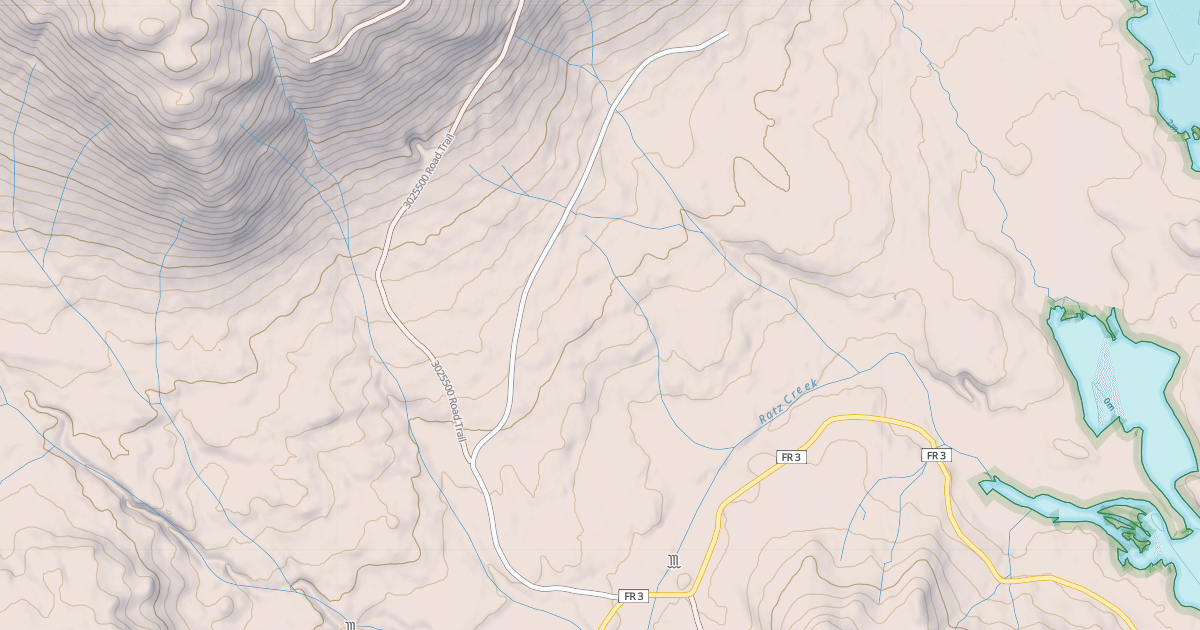 Map preview of USFS Motor Vehicle Use Map Roads {B003F56B-54BC-4100-8599-C384F62525C9}