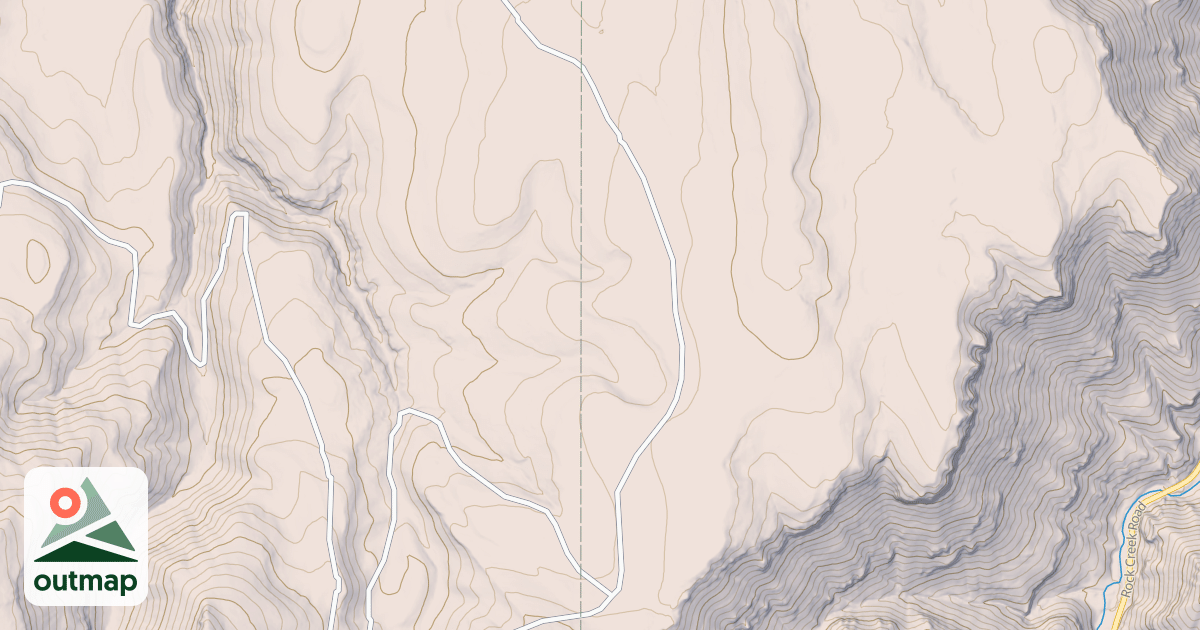 Map of BUCKBRUSH FLATS