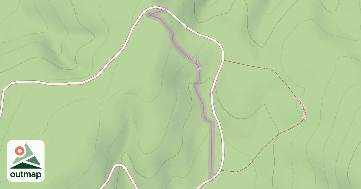 Map of First Trail