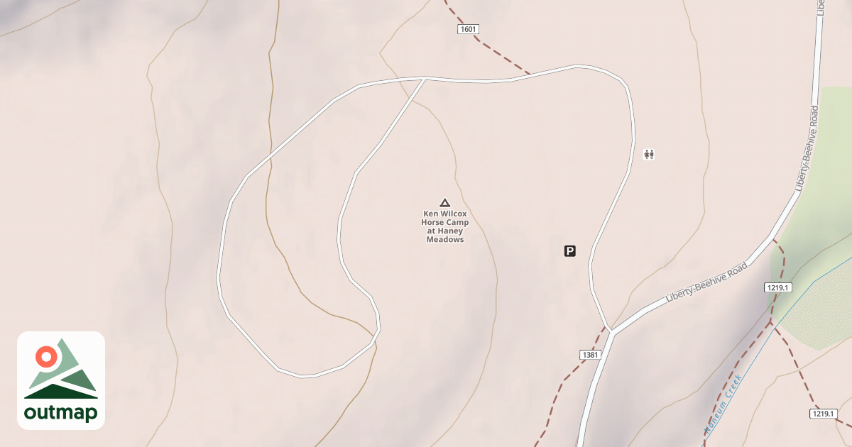 Map of HANEY CG