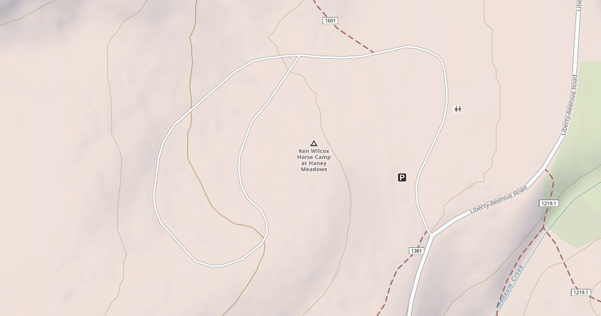Map preview of HANEY CG