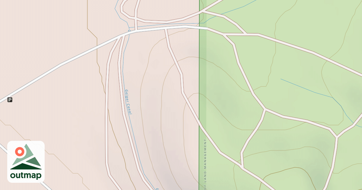 Map of BLM National GTLF Public Motorized Roads 42662bc2-faff-470f-aff9-7c244d48fccf