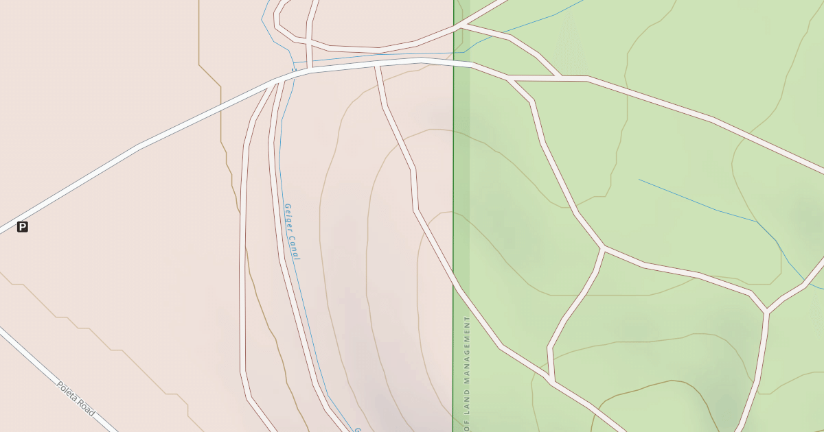 Map preview of BLM National GTLF Public Motorized Roads 42662bc2-faff-470f-aff9-7c244d48fccf