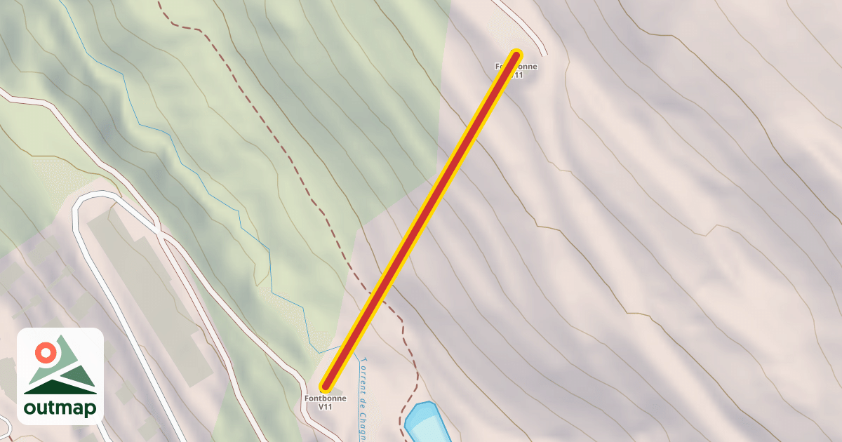 Map of Fontbonne V11