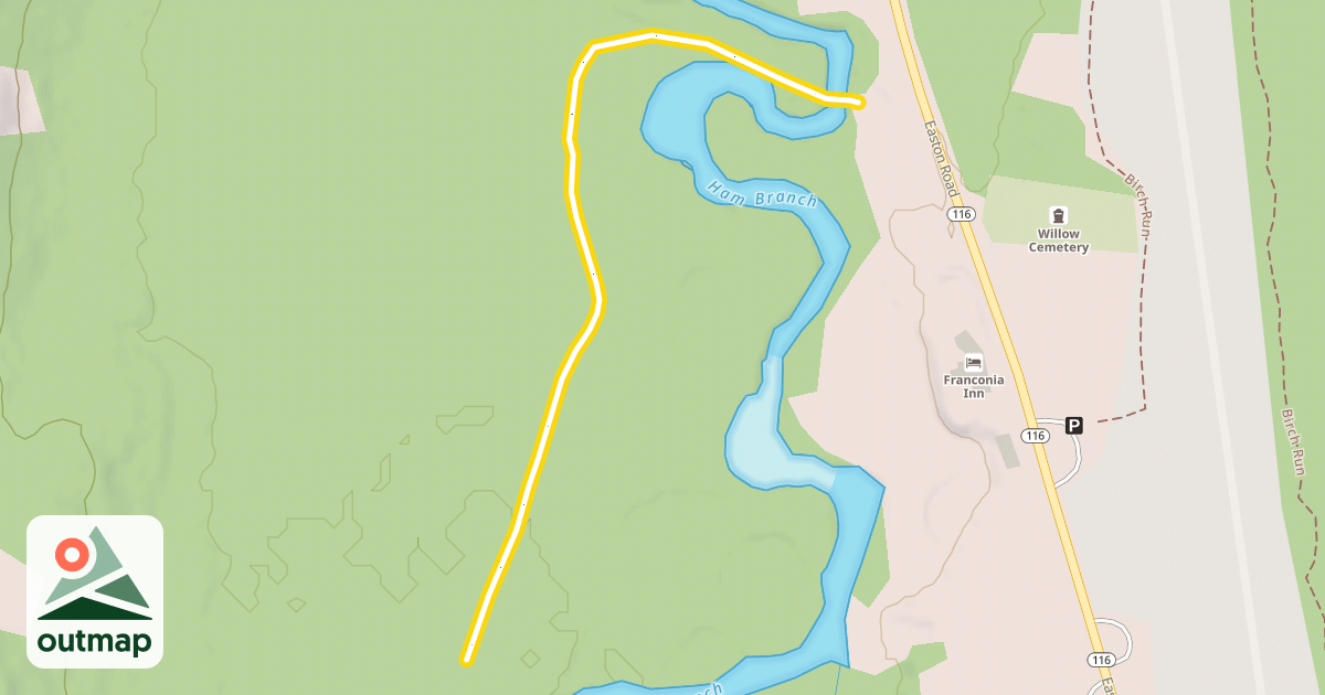 Map of Flat Track Circle