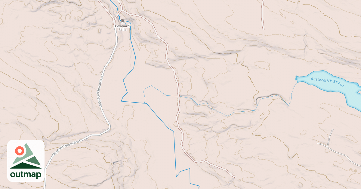 Map of Maine Statewide ATV Trails 19