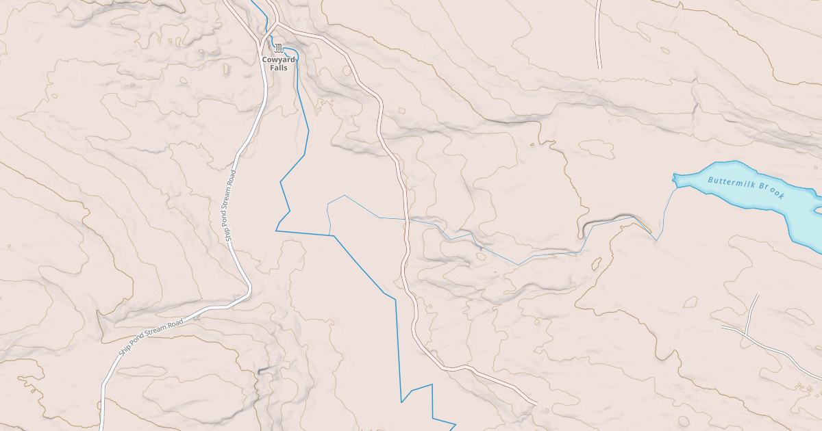Map preview of Maine Statewide ATV Trails 19
