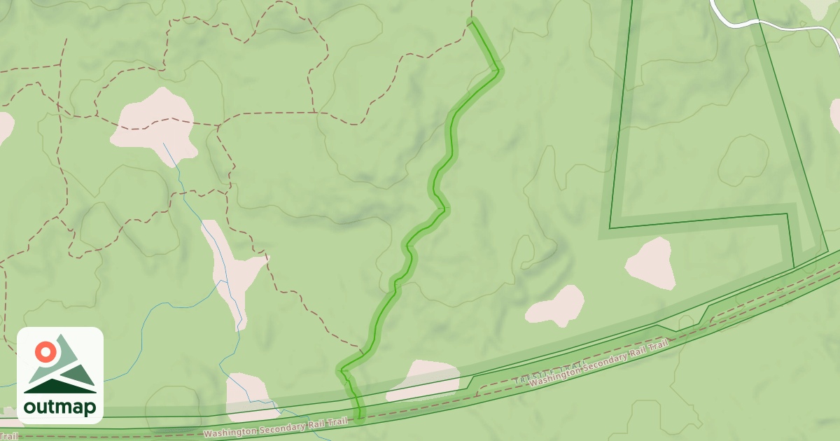 Map of Yellow Trail Beaudoin Conservation Area