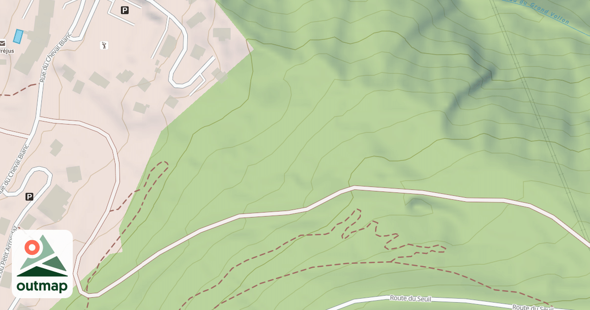 Map of Rodéo Drive (Bob Park)