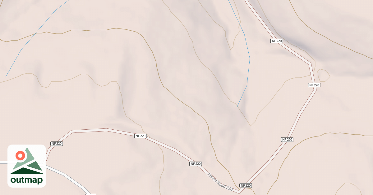 Map of DOUBLE SPRING