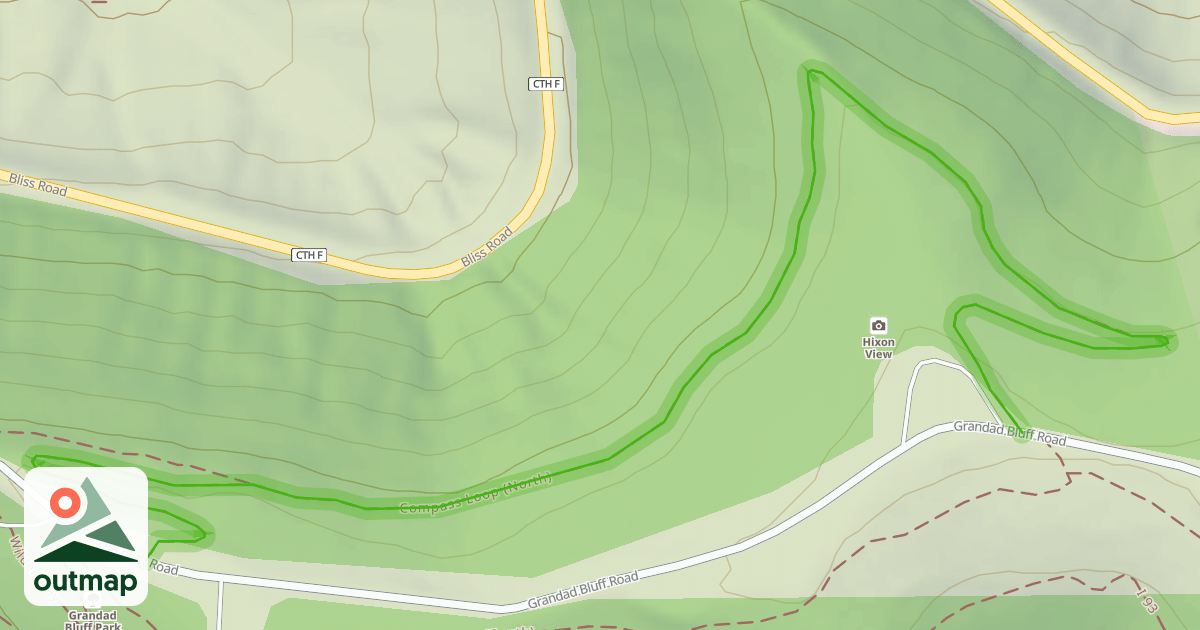 Map of Compass Loop (North)