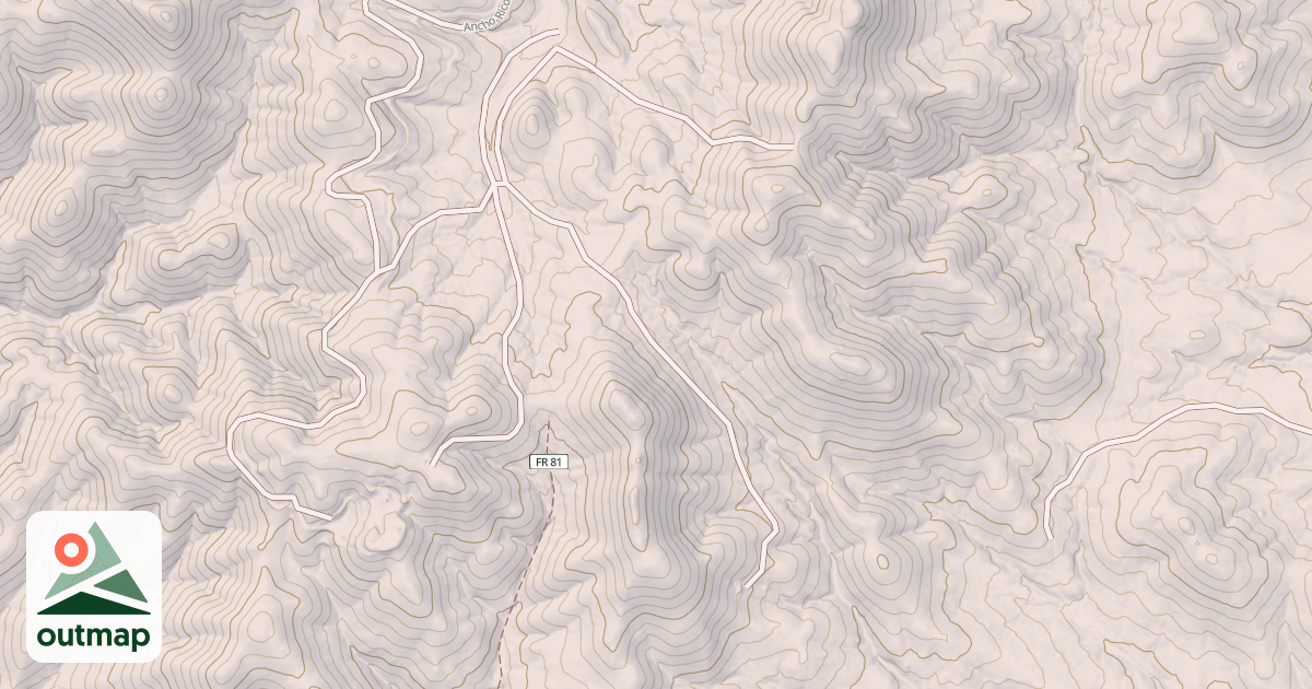 Map of USFS National Forest System Roads {876DFC91-6B77-4EB0-90E1-638BA22EEF83}