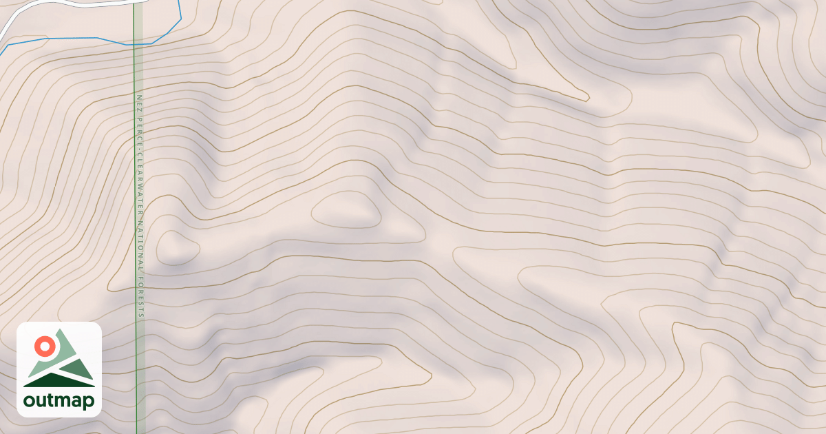 Map of HYAAK CREEK