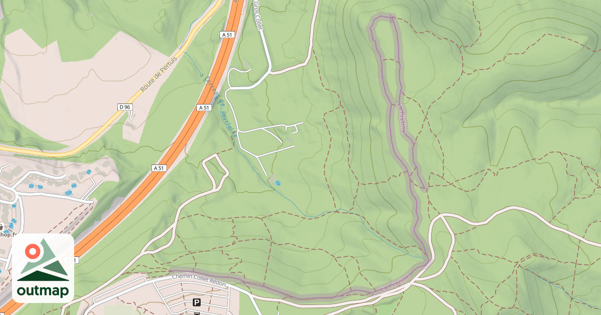 Map of La Piscine