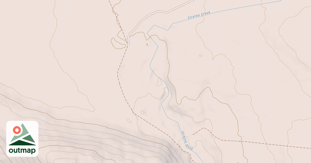 Map of Kotsina River Access Trail