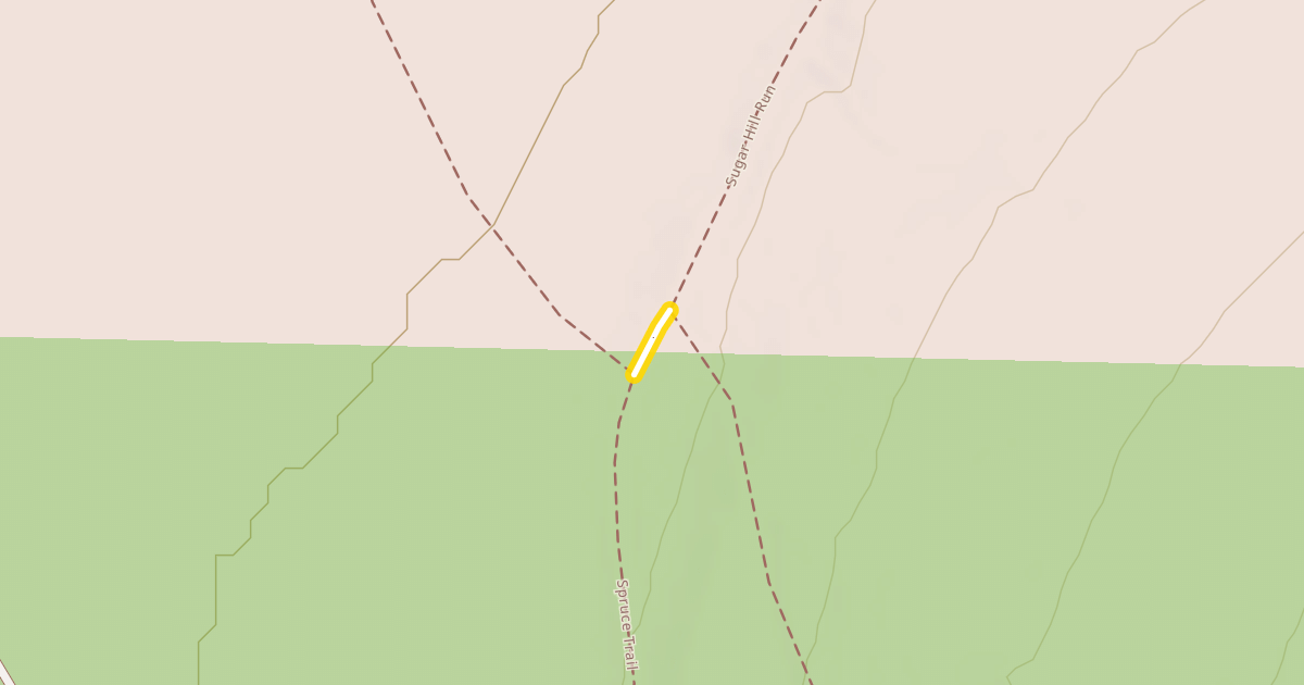 Map preview of Sugar Hill Run