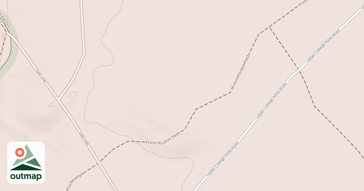 Map of Frost Pocket Path