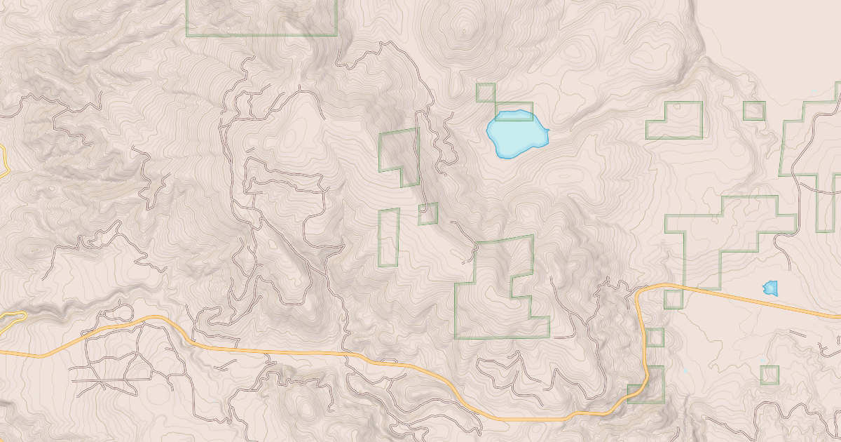 Map preview of BUNCHGRASS MTN