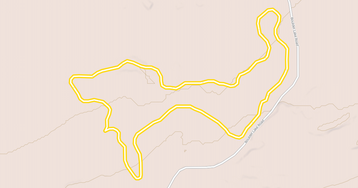 Map preview of Lonesome Grouse Trail