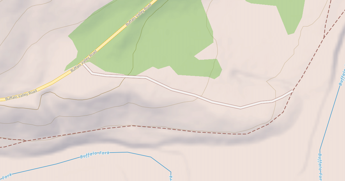 Map preview of BUFFALO VALLEY DISPERSED CAMP