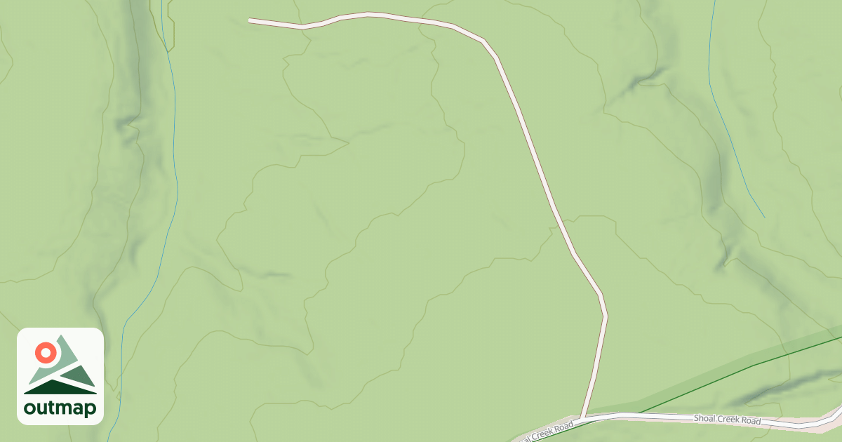 Map of MARSHALL CREEK